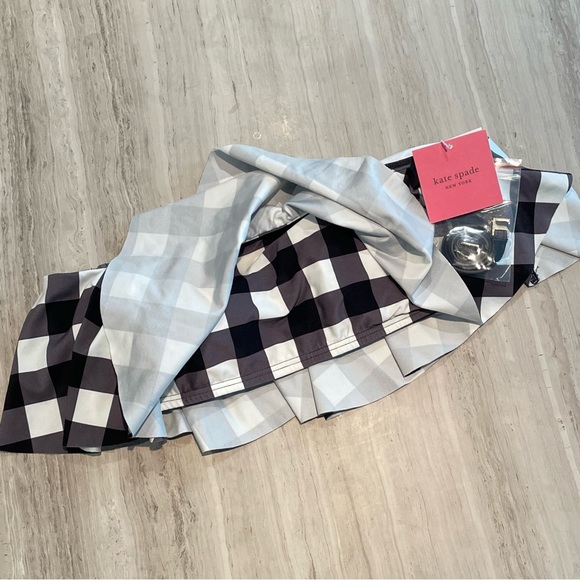 Kate Spade Shoreside Plaid Bikini black / white - Picture 6 of 13